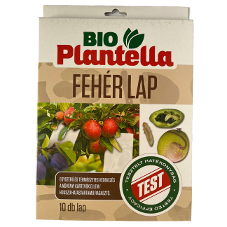 BIO PlantellaFehérRagasztólap 10db