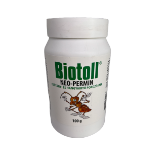 Biotoll Neo Permin Csótány- és hangyaírtó porozószer 100g