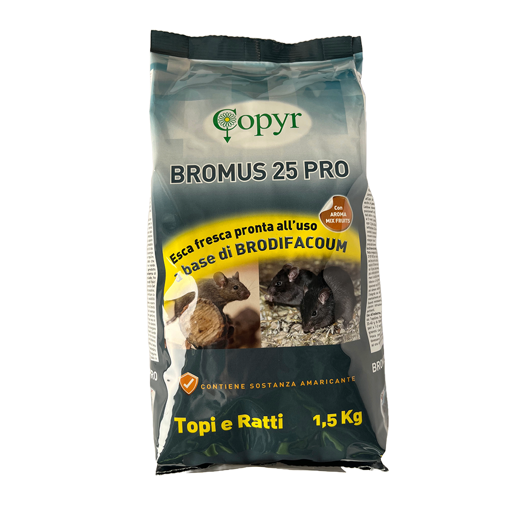 Copyr BROMUS 25 PRO Rágcsálóirtó csali 1,5kg