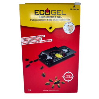 ECOGEL Csótányirtó gél 6x2,5g