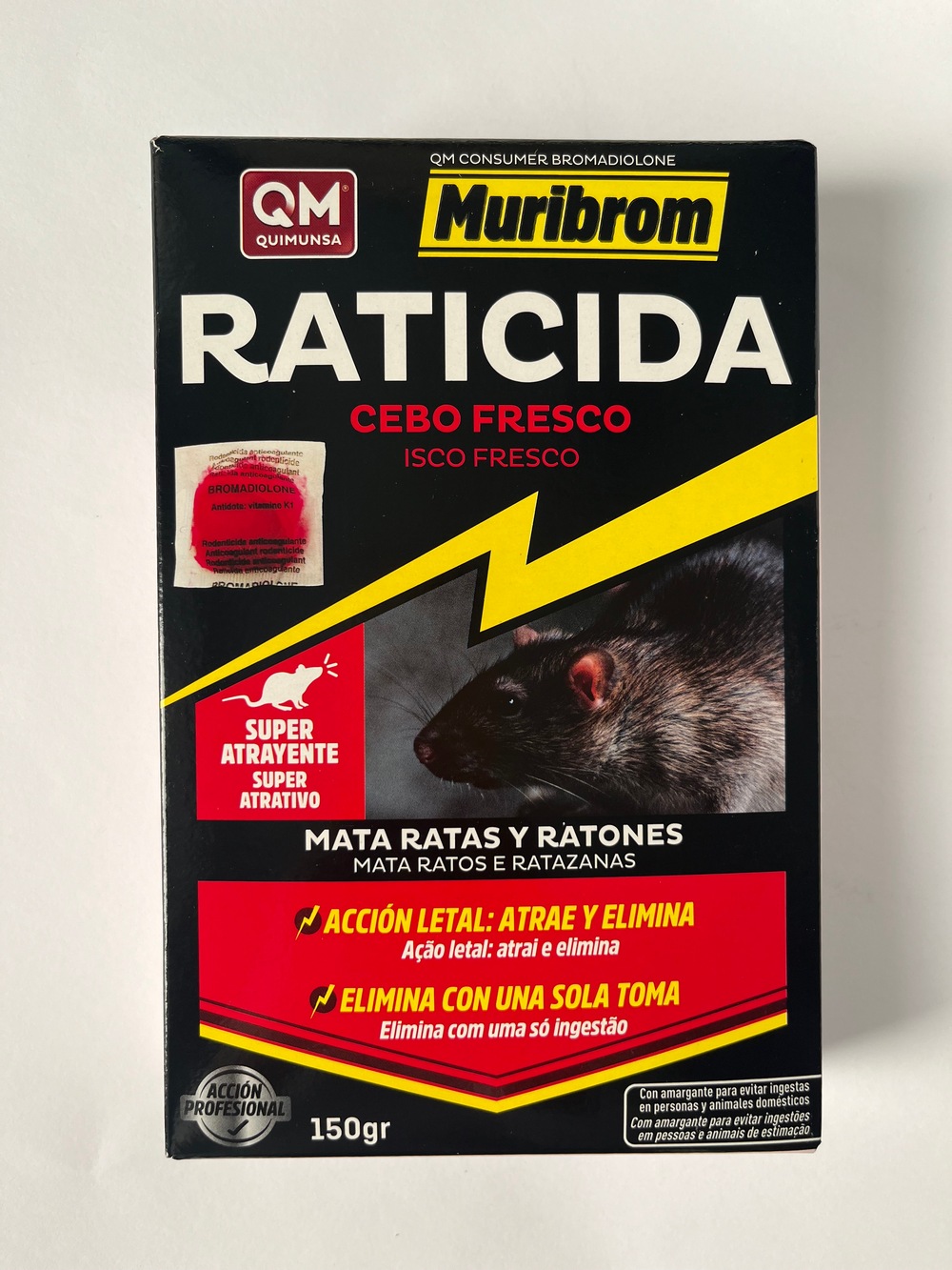 MURIBROM Rágcsálóirtó pép 150g