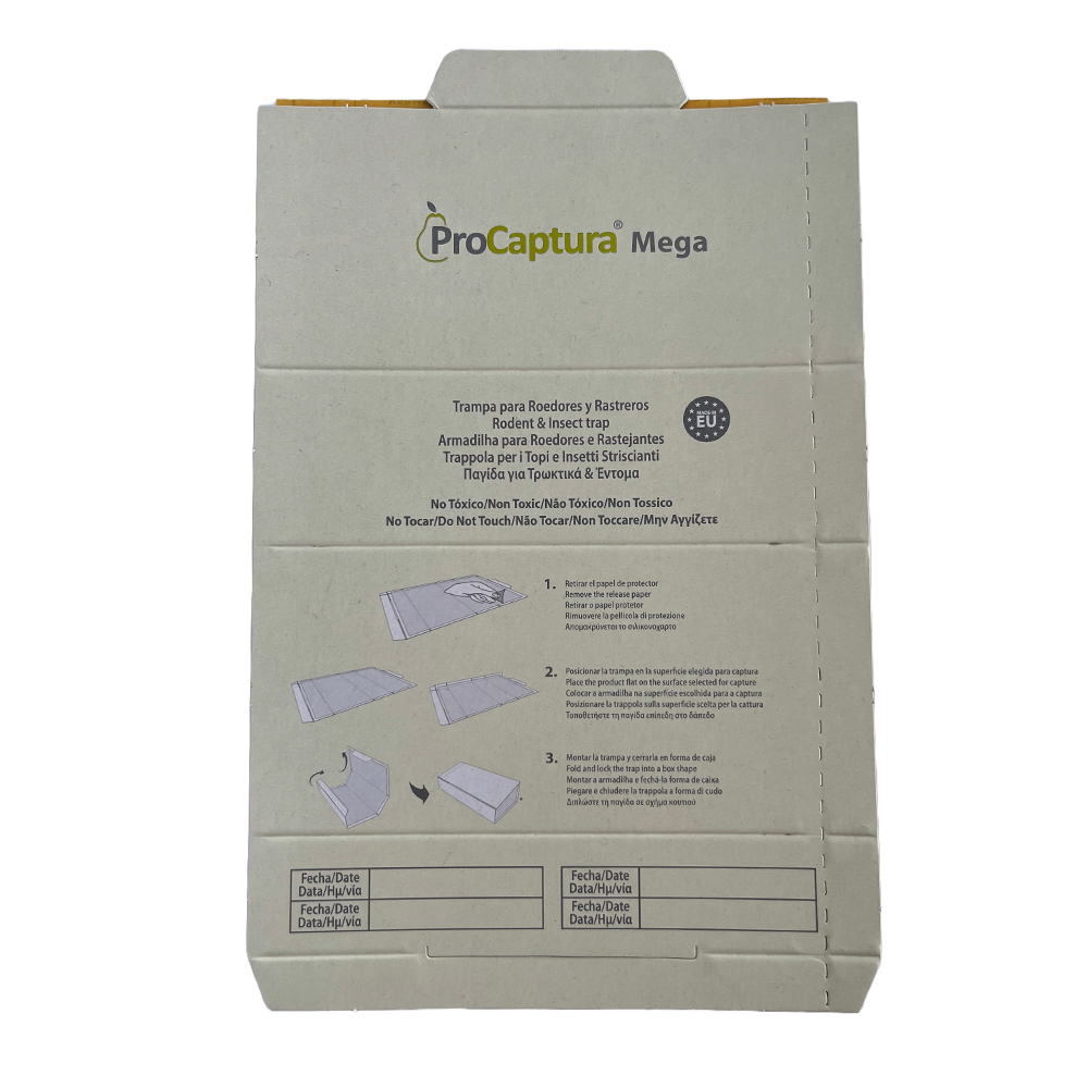 ProCaptura Mega Karton Rágcsálócsapda 220x140mm