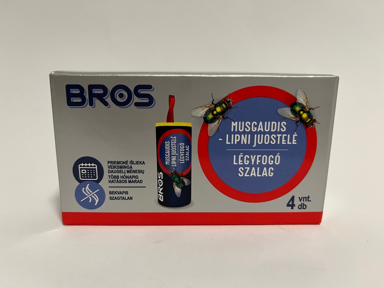 Bros Légyfogó szalag 4 db B112