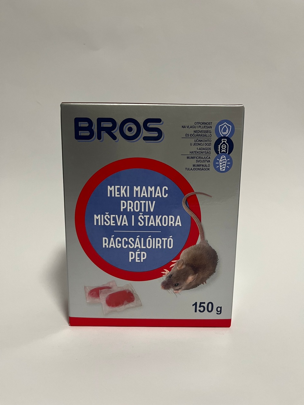 Bros Rágcsálóirtó pép 150g B1639