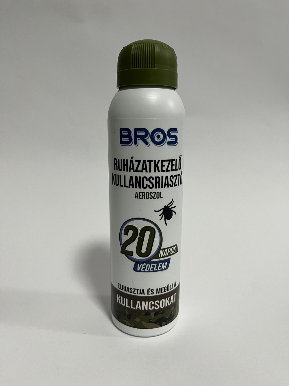 Bros Ruházatkezelő kullancsirtó és riasztó aeroszol 90 ml B554