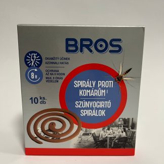 Bros Szúnyogirtó és riasztó spirál 10 db-os B012