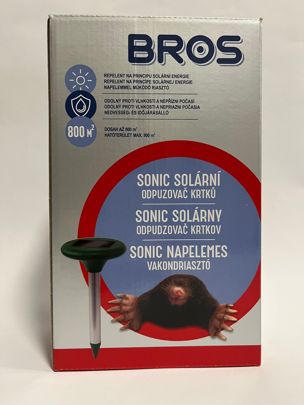 Bros Vakondriasztó Napelemes SONIC B419