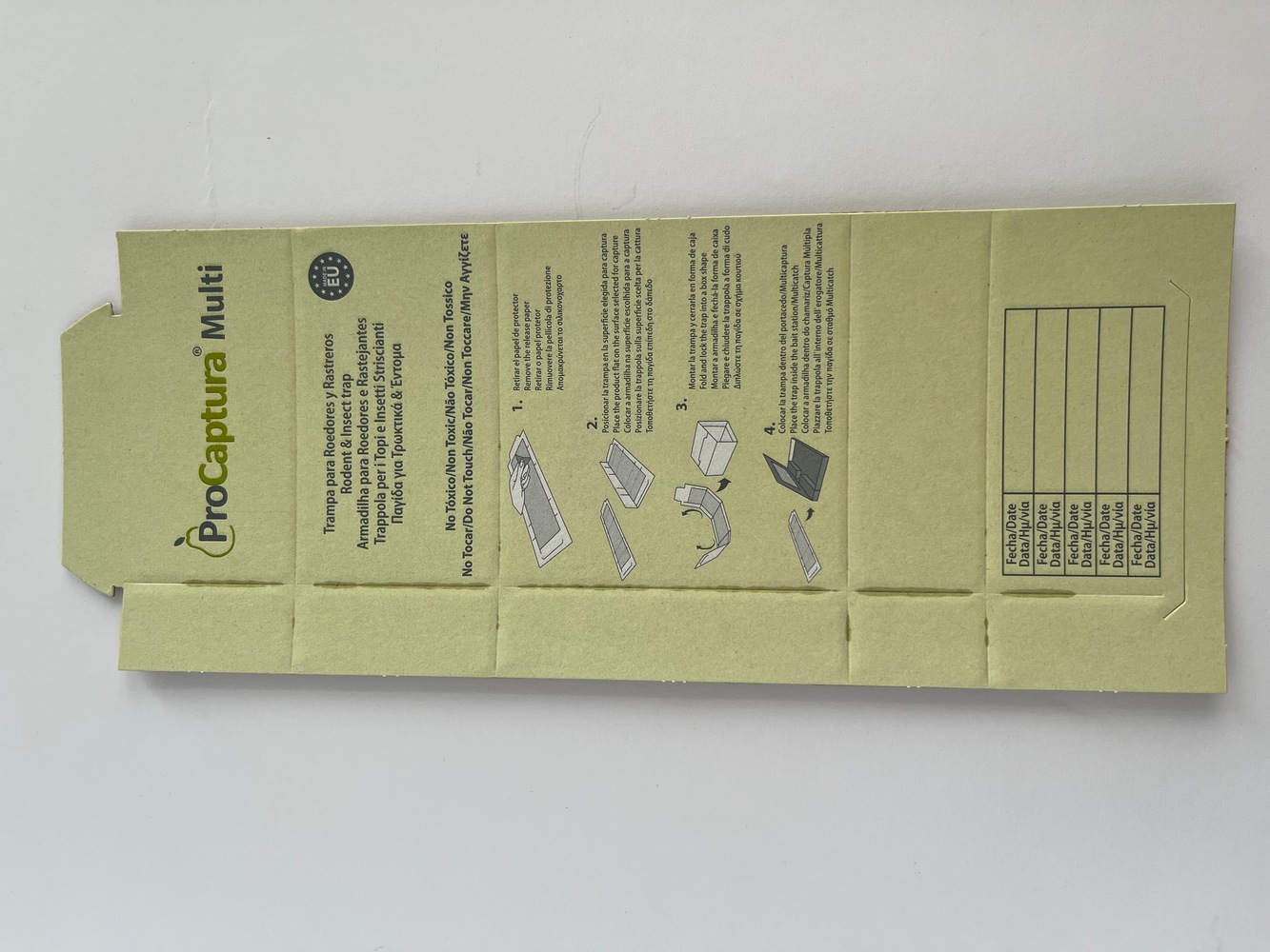 ProCaptura Multi Karton Rovar- és rágcsálócsapda 250x100mm Csalogató anyaggal - Image 2