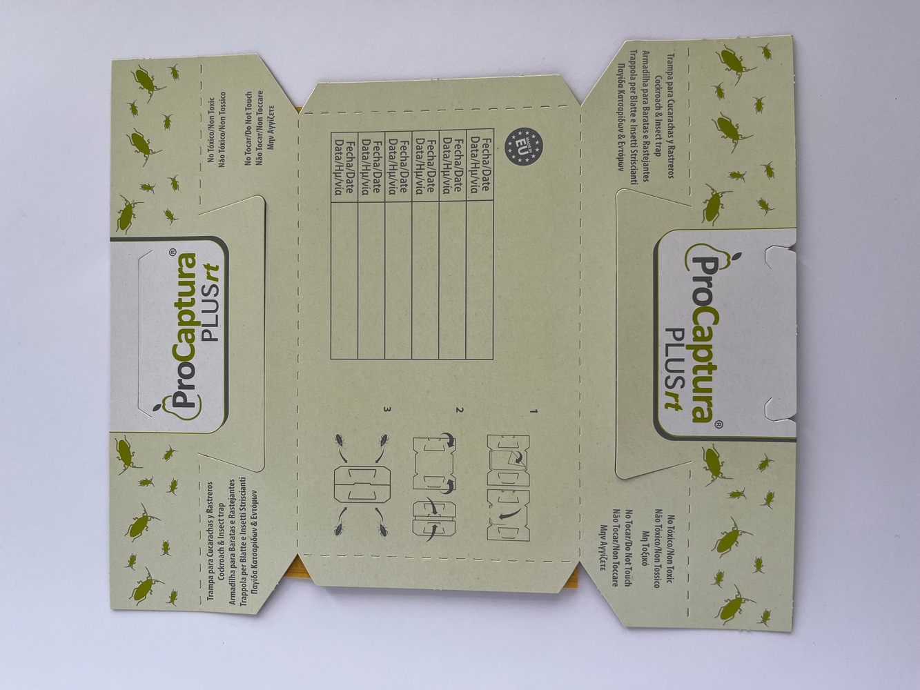 ProCaptura Plus RT Rovarcsapda 243x203mm Csalogató anyaggal - Image 2