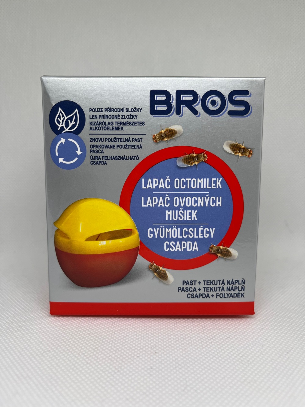 Bros Gyümölcslégy csapda és utántöltő 15 ml