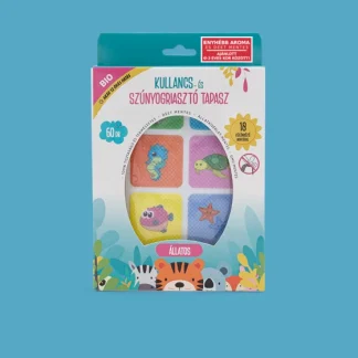 Elysium kullancs- és szúnyogriasztó állatos tapasz enyhébb aromával