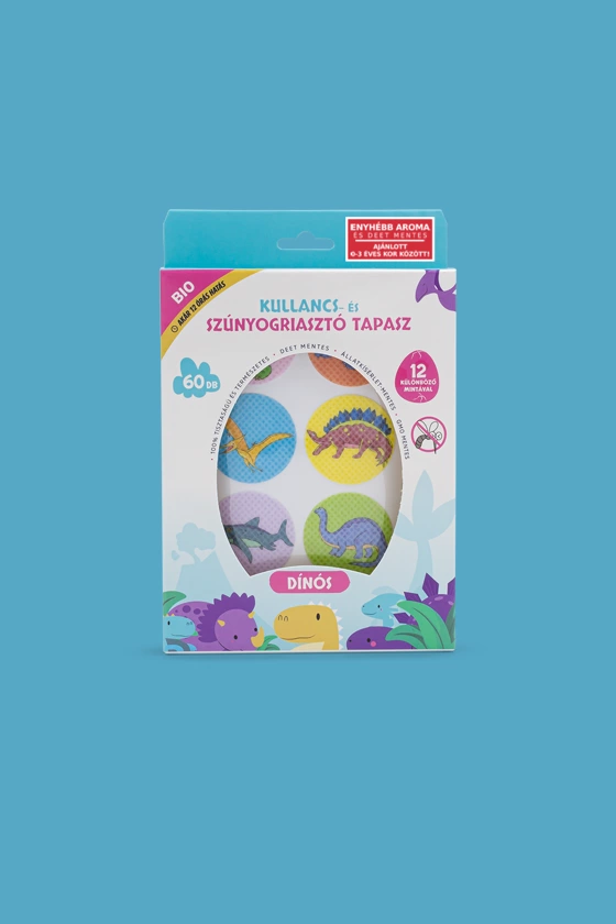 Elysium kullancs- és szúnyogriasztó dínós tapasz enyhébb aromával