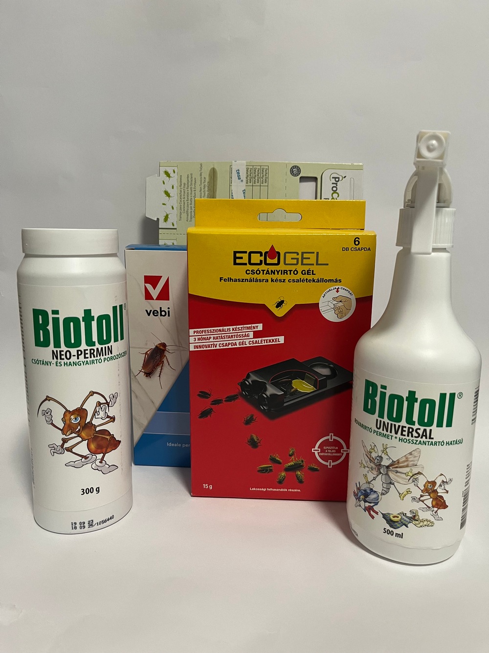 Csótányirtó csomag közepes