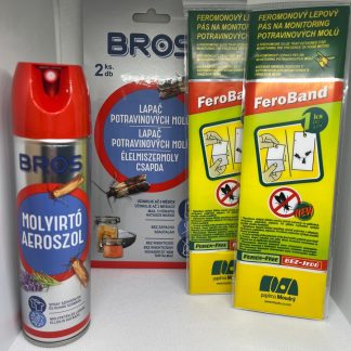 Molyirtó csomag:-Élelmiszermoly