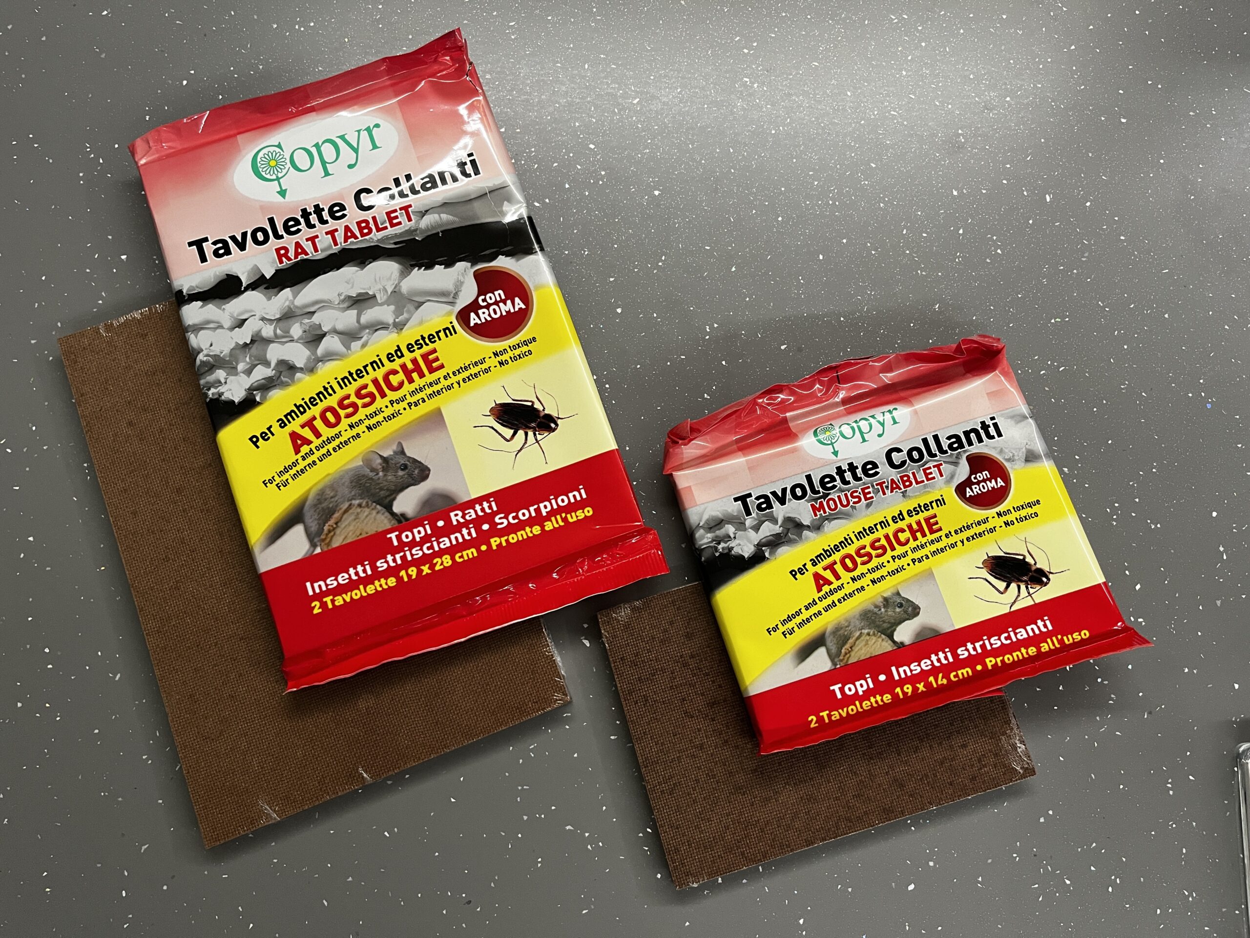 Patkánycsapda (19x28 cm) ragasztós Copyr