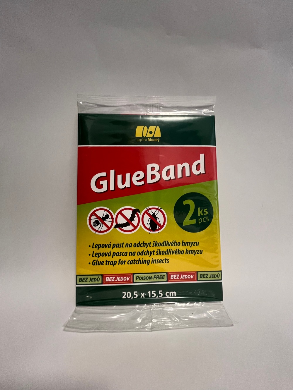 GlueBand Ragasztóslap rágcsálók és mászó rovarok ellen 2 db