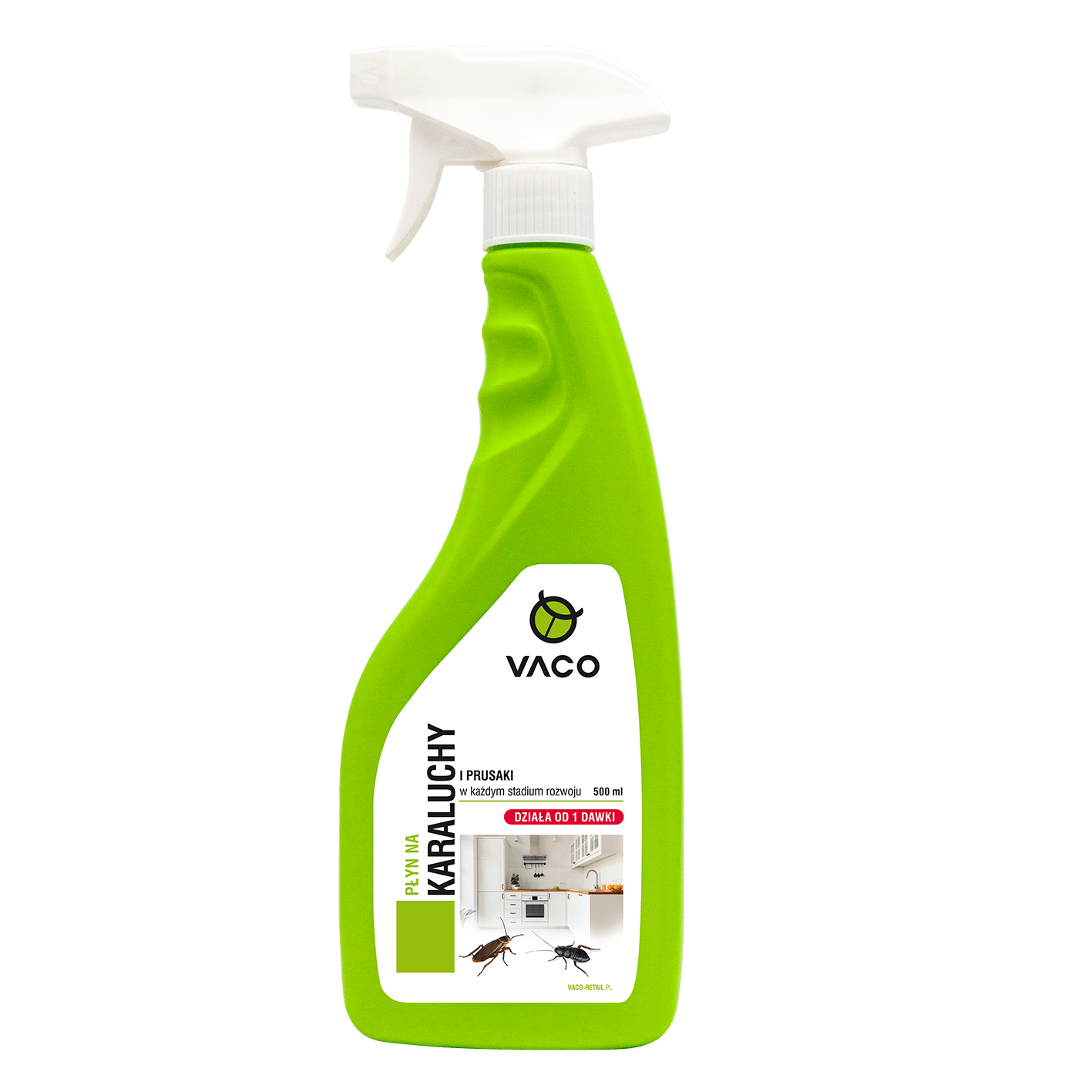 VACO 2:1 ágyi poloskák és csótányok elleni folyadék 500 ml - Image 2