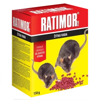 Biotoll Ratimor Plus rágcsálóirtó csalétek szemes 150g