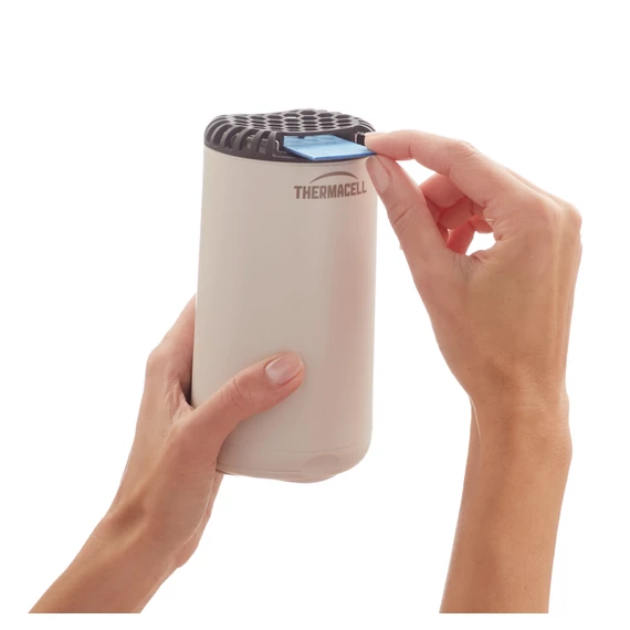 Thermacell Halo Mini asztali dekoratív szúnyogriasztó készülék törtfehér PS1-LINEN - Image 3