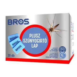 Bros Szúnyogirtó lapka utántöltő elektromos készülékhez 20db/csomag B011